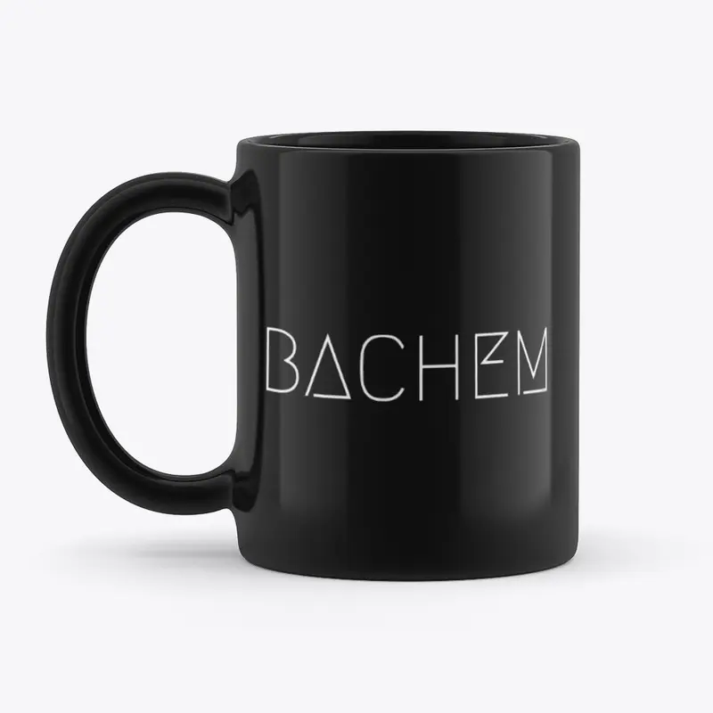 Futuristic Bachem - White Stamp Black